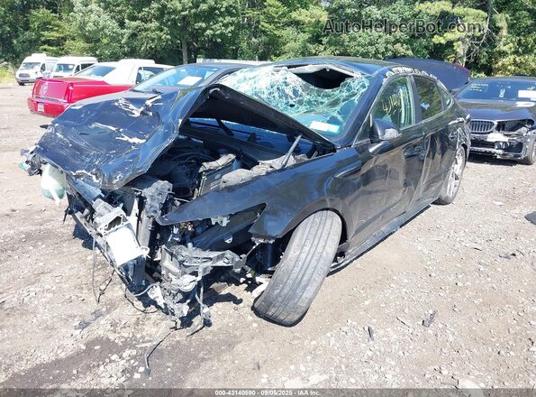 5NPEL4JA2LH025677 2020 HYUNDAI SONATA Черный Передняя левая четверть