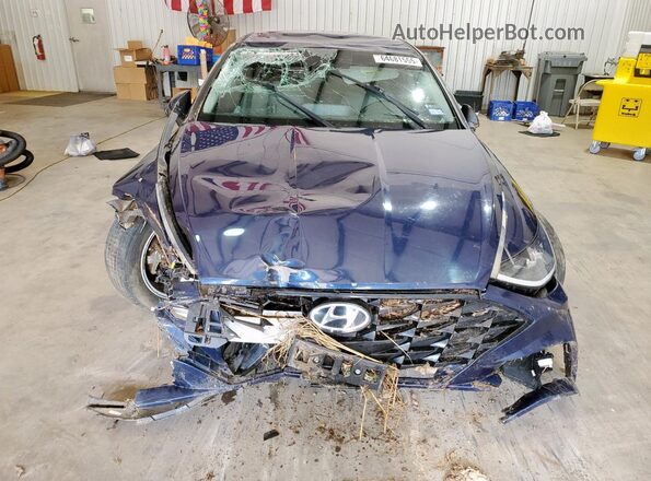 5NPEL4JA9MH064025 2021 HYUNDAI SONATA Blue 