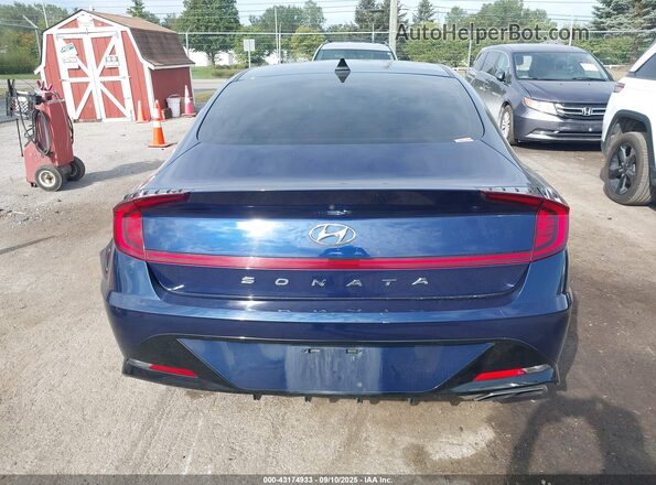 5NPEL4JAXLH038127 2020 HYUNDAI SONATA Blue 