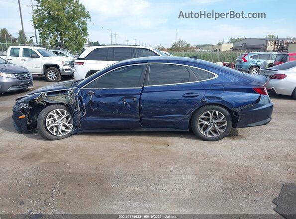 5NPEL4JAXLH038127 2020 HYUNDAI SONATA Blue სალონის 360-გრადუსიანი ხედი