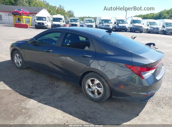 5NPLL4AG6MH011861 2021 HYUNDAI ELANTRA Gray 