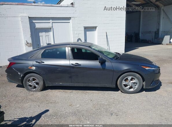 5NPLL4AG6MH011861 2021 HYUNDAI ELANTRA Gray 
