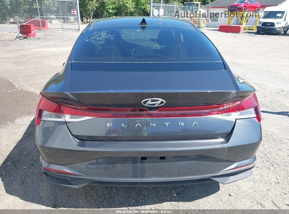 5NPLL4AG6MH011861 2021 HYUNDAI ELANTRA Gray 