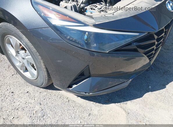 5NPLL4AG6MH011861 2021 HYUNDAI ELANTRA Gray 