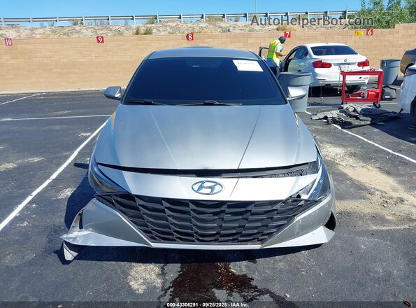 5NPLL4AG9MH037032 2021 HYUNDAI ELANTRA Silver Սարքավորումների վահանակի տեսք