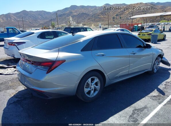 5NPLL4AG9MH037032 2021 HYUNDAI ELANTRA Silver Հետևի աջ