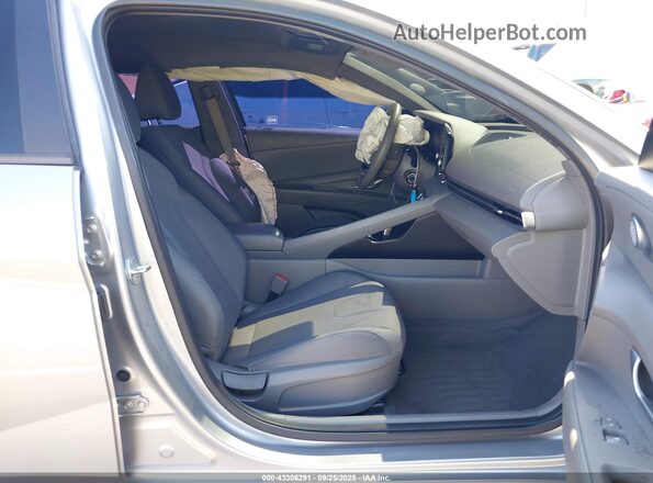 5NPLL4AG9MH037032 2021 HYUNDAI ELANTRA Silver Սալոնի դիմացի տեսք