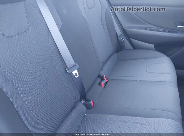 5NPLL4AG9NH073076 2022 HYUNDAI ELANTRA Gray Widok naklejki z numerem VIN