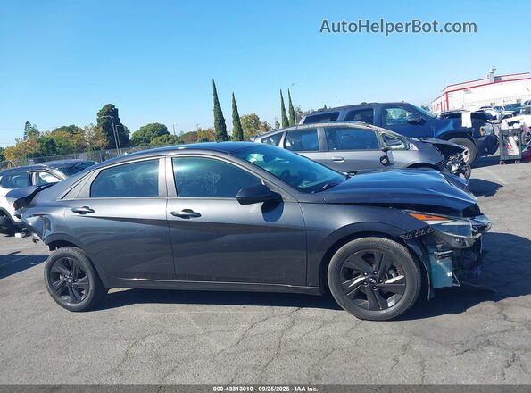 5NPLM4AG0MH052984 2021 HYUNDAI ELANTRA Gray Սալոնի 360 աստիճան տեսք