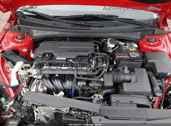 5NPLM4AG0PH094169 2023 HYUNDAI ELANTRA Красный Вид сзади