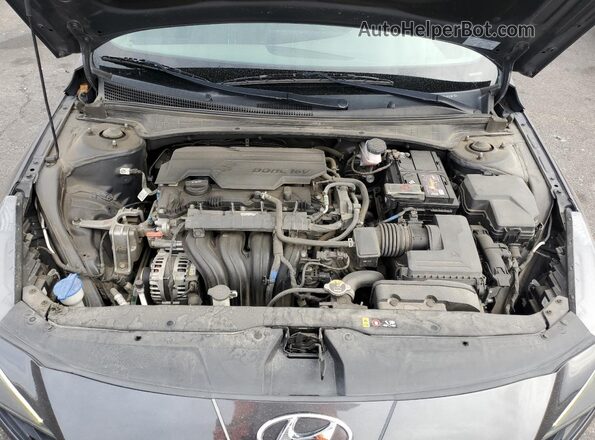 5NPLM4AG1MH030301 2021 HYUNDAI ELANTRA Gray 