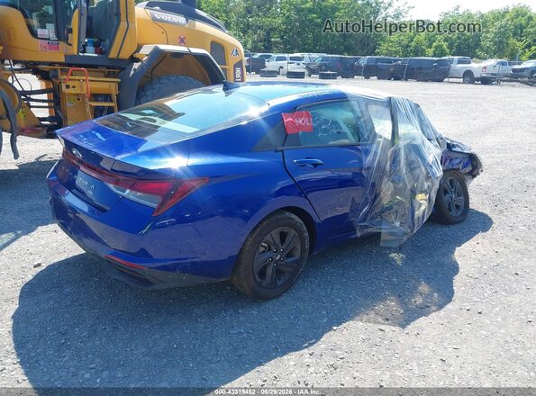 5NPLM4AG3PH106685 2023 HYUNDAI ELANTRA Blue Trasero derecho
