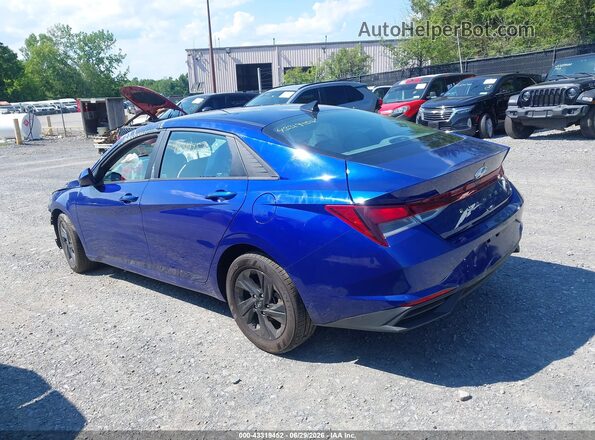 5NPLM4AG3PH106685 2023 HYUNDAI ELANTRA Blue Trasero izquierdo