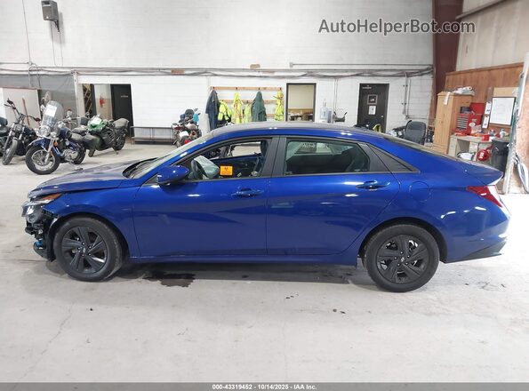 5NPLM4AG3PH106685 2023 HYUNDAI ELANTRA Blue Vista interior de 360 grados