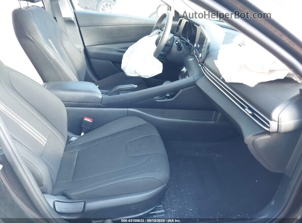 5NPLM4AG5MH000881 2021 HYUNDAI ELANTRA Gray Widok wnętrza z przodu