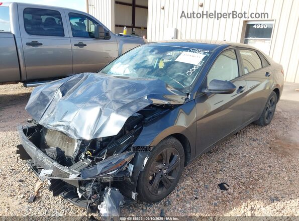 5NPLM4AG5MH000881 2021 HYUNDAI ELANTRA Gray Przód lewy