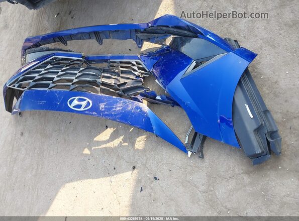 5NPLN4AG1MH012717 2021 HYUNDAI ELANTRA Blue Հետևի տեսք