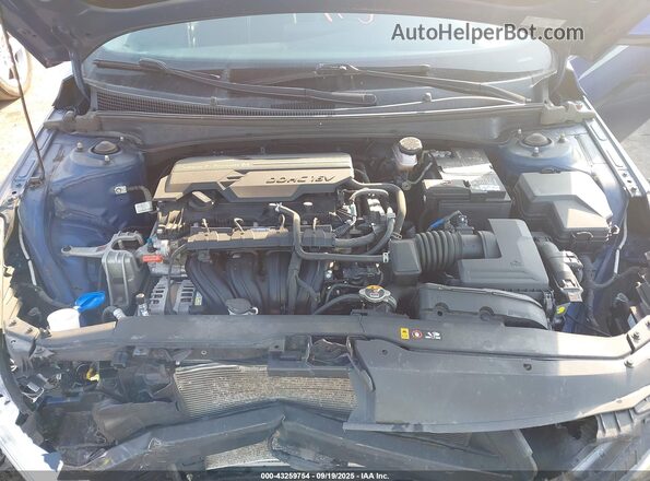 5NPLN4AG1MH012717 2021 HYUNDAI ELANTRA Blue VIN կոդի պիտակի տեսք