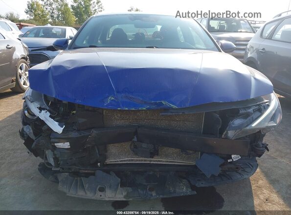 5NPLN4AG1MH012717 2021 HYUNDAI ELANTRA Blue Առջևի վահանակի տեսք
