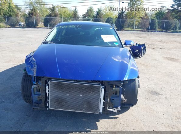 5NPLN4AG8MH007210 2021 HYUNDAI ELANTRA Blue Սարքավորումների վահանակի տեսք