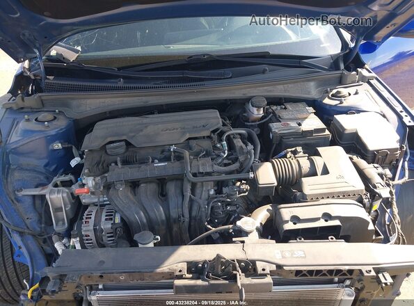 5NPLN4AG8MH007210 2021 HYUNDAI ELANTRA Blue Հետևի տեսք