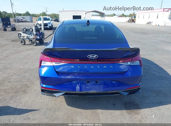 5NPLN4AG8MH007210 2021 HYUNDAI ELANTRA Blue 
