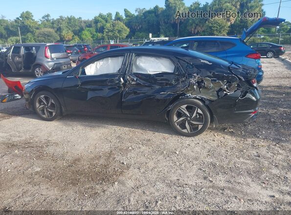 5NPLP4AG5MH023276 2021 HYUNDAI ELANTRA Black Widok wnętrza 360 stopni