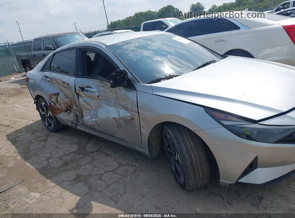 5NPLS4AG5PH107617 2023 HYUNDAI ELANTRA Серебряный Панорамный вид салона 360°