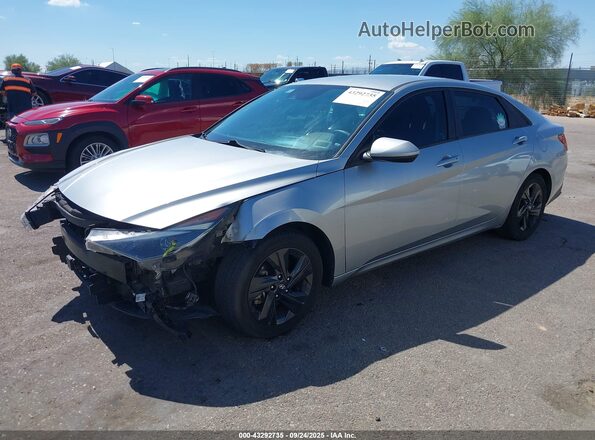 5NPLS4AG7MH042328 2021 HYUNDAI ELANTRA Gray Front left