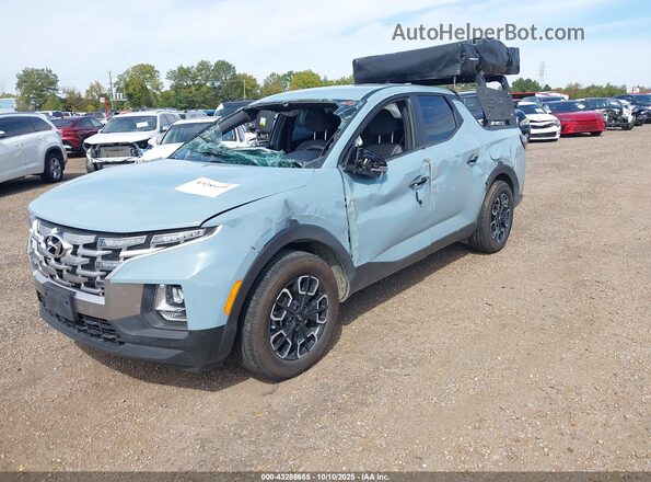 5NTJB4AE9NH020114 2022 HYUNDAI SANTA CRUZ Light Blue Вид спереди