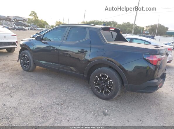 5NTJC4AE1NH000209 2022 HYUNDAI SANTA CRUZ Black Հետևի ձախ