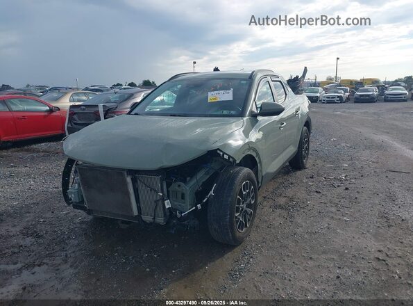 5NTJDDAF8PH057158 2023 HYUNDAI SANTA CRUZ Green Widok z przodu