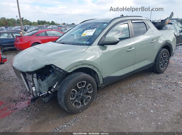 5NTJDDAF8PH057158 2023 HYUNDAI SANTA CRUZ Green Przód lewy