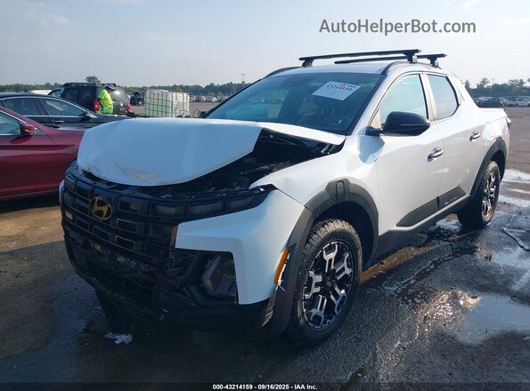 5NTJDDDF6SH131200 2025 HYUNDAI SANTA CRUZ White Առջևի ձախ երեք քառորդ տեսարան