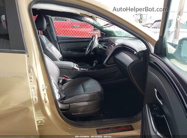 5NTJEDAF1PH045897 2023 HYUNDAI SANTA CRUZ Tan Widok wnętrza z przodu