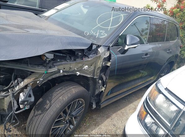 5TDAAAA67RS005443 2024 LEXUS TX 350 Gray წინა მარცხენა ხედი სამი მეოთხედიდან