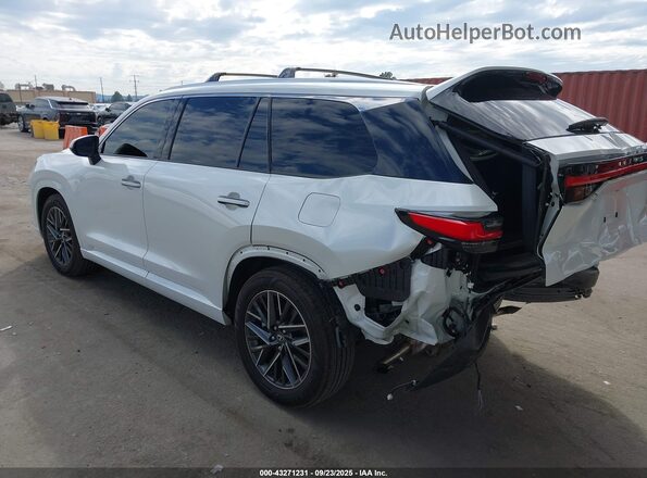 5TDAAAA6XSS017138 2025 LEXUS TX 350 White Trasero izquierdo