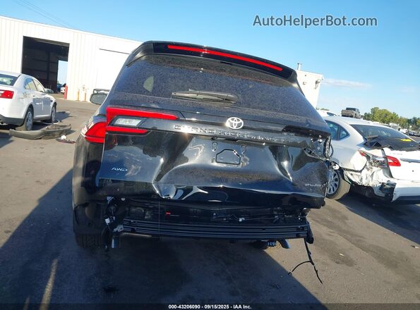 5TDAAAB55SS090830 2025 TOYOTA GRAND HIGHLANDER Black წინა ხედი