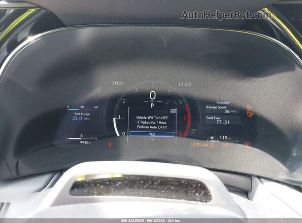 5TDAAAB64SS030157 2025 LEXUS TX 350 Blue Rear seats view