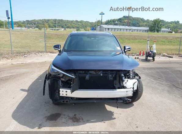 5TDAAAB64SS030157 2025 LEXUS TX 350 Blue Rear interior view