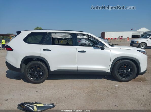 5TDACAB57SS056124 2025 TOYOTA HIGHLANDER HYBRID White Вид задньої частини салону