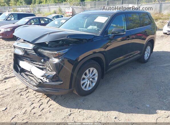 5TDACAB58RS003944 2024 TOYOTA LE Black Առջևի ձախ երեք քառորդ տեսարան