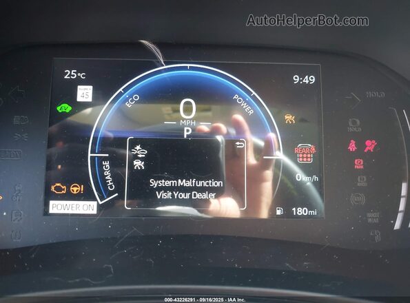 5TDACAB58RS003944 2024 TOYOTA LE Black Հետևի նստատեղերի տեսք