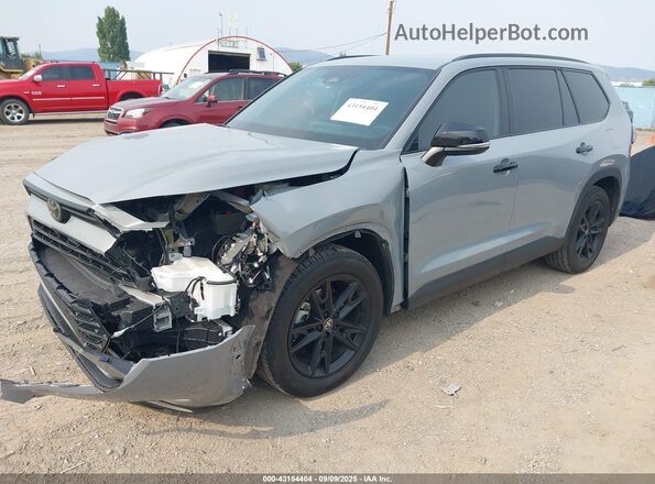 5TDACAB59SS035565 2025 TOYOTA HIGHLANDER HYBRID Blue Vista tres cuartos delantera izquierda