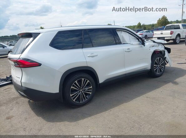 5TDADAB50RS010447 2024 TOYOTA HIGHLANDER HYBRID White Tył prawy