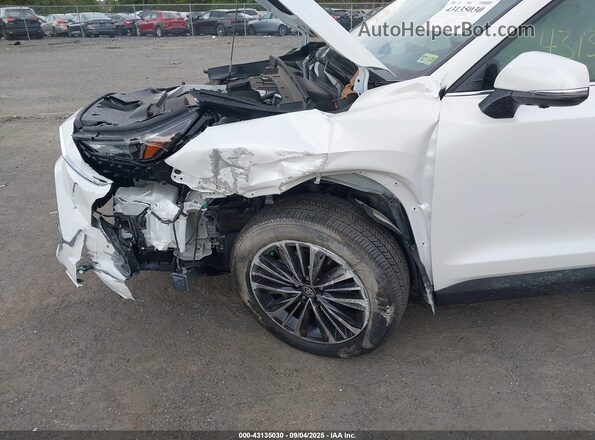 5TDADAB50RS010447 2024 TOYOTA HIGHLANDER HYBRID White Widok z przodu