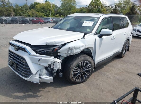 5TDADAB50RS010447 2024 TOYOTA HIGHLANDER HYBRID White Przód lewy