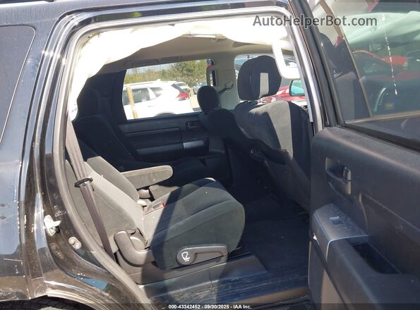 5TDBY5G12JS161834 2018 TOYOTA SEQUOIA Black VIN sticker view