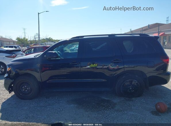 5TDBY5G12JS161834 2018 TOYOTA SEQUOIA Black Rear interior view