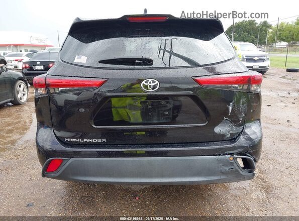 5TDCZRAHXMS063492 2021 TOYOTA HIGHLANDER Black 